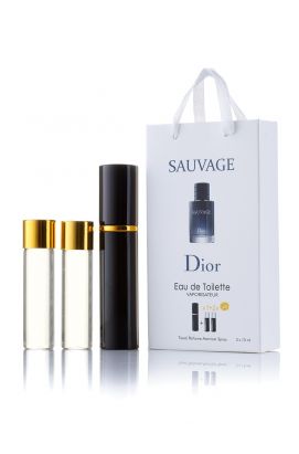 Мини-парфюм с феромонами Dior Sauvage 3*15 Ml