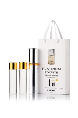 Мини-парфюм с феромонами Chanel Egoiste Plainum 3*15 Ml