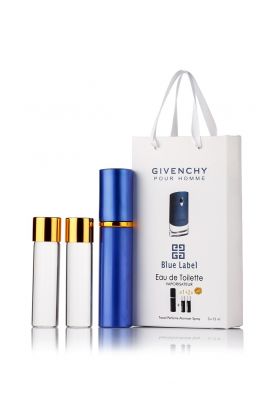 Мини-парфюм с феромонами Givenchy Blue Label Pour Homme 3*15 Ml