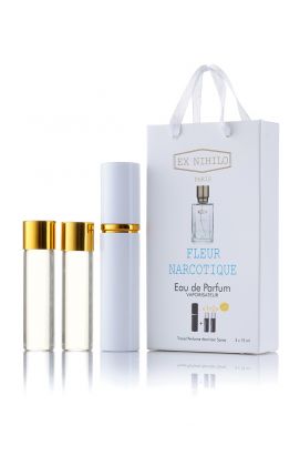 Мини-парфюм с феромонами  EX NIHILO Fleur Narcotique 3*15 Ml