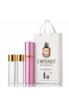 Мини-парфюм с феромонами Givenchy L'Interdit 3*15 Ml