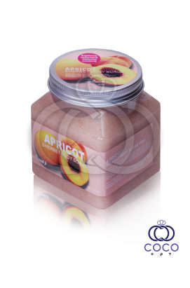 Солевой скраб для тела Apricot Sherbet Body Scrub 99% с абрикосом 500 G