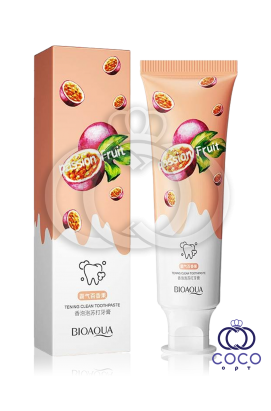 Зубная паста со вкусом маракуйи Bioaqua Passion Fruit Bubble Soda Toothpaste  100 мл