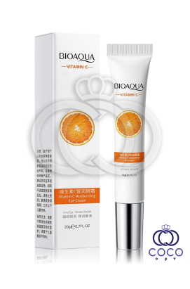 Крем для кожи вокруг глаз с витамином С Bioaqua Vitamin C Moisturizing Eye Cream 20 мл МЯТАЯ КОРОБКА