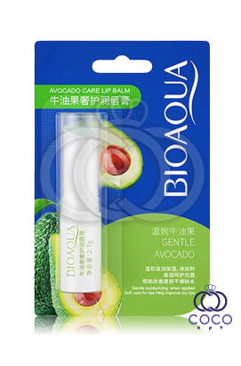 Гигиеническая помада с авокадо от Bioaqua Avacado Gentle Lip Balm БЕЗ УПАКОВКИ