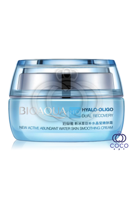 Крем для лица BIOAQUA Hyalo Oligo Dual Recovery Smoothing Cream 50 G
