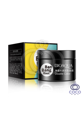 Маска для лица Bioaqua Ban Bang двойная очищающая и питательная