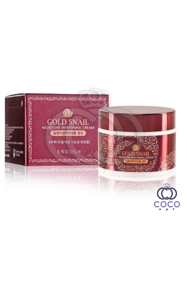 Крем для лица Enough Gold Snail Moisture Whitening Cream МЯТАЯ УПАКОВКА