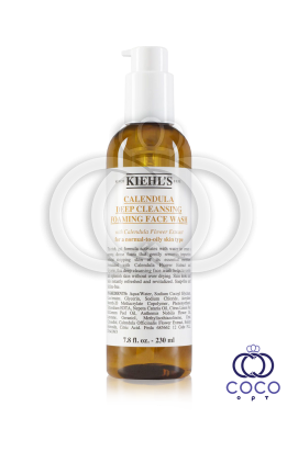 Очищающая гель-пена с календулой  Kiehl`s Calendula Deep Cleansing Foaming Face Wash 230 Ml
