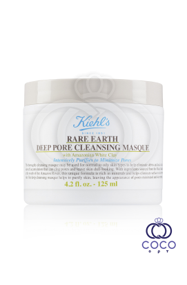 Маска для очищения пор с амазонской белой глиной Kiehl`s Rare Earth Deep Pore Cleansing Masque 125 Ml
