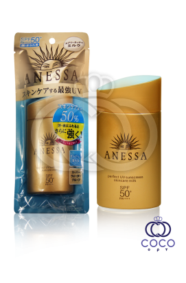 Cолнцезащитное молочко для лица и тела Shiseido Anessa SPF 50+ PA++++