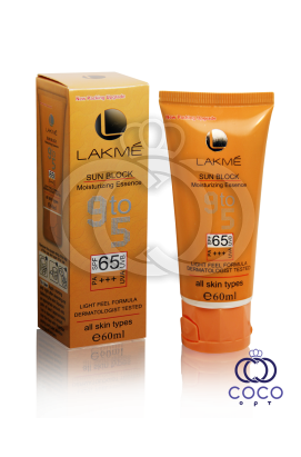 Солнцезащитный крем Lakmé Sun Block Moisturizing Essence SPF 65+