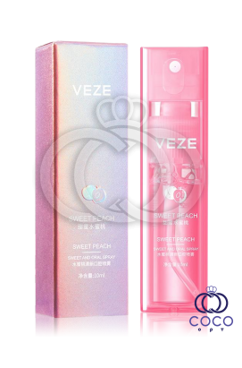  Освежающий персиковый спрей для полости рта Veze Sweet Peach 10 Ml
