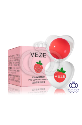 Фруктовий бальзам для губ Полуниця Veze Strawberry