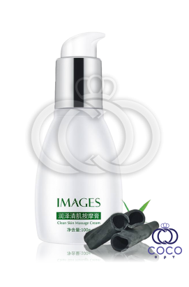 Массажный крем для лица с активированным бамбуковым углем Images Clean Skin Massage Cream