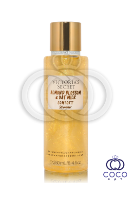 Парфюмированный мист Victoria`s Secret  Almond Blossom & Oat Milk Comfort с шиммером 250 ml