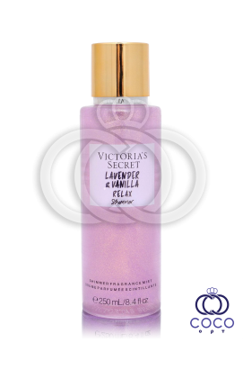Парфюмированный мист Victoria`s Secret  Lavender & Vanilla Relax с шиммером 250 ml