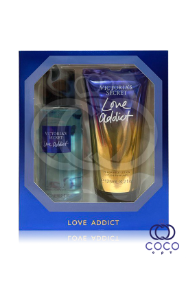 Подарочный набор лосьон и спрей 2 в 1 Victoria's Secret Love Addict 125 мл