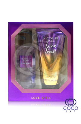 Подарочный набор лосьон и спрей 2 в 1 Victoria's Secret Love Spell 125 мл