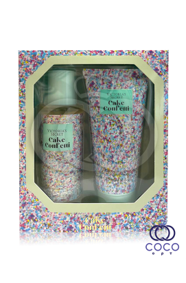Подарочный набор лосьон и спрей 2 в 1 Victoria's Secret Cake Confetti 125 мл