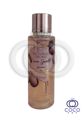 Парфюмированный мист Victoria`s Secret  Love Spell La  Creme Shimmer с шиммером 250 ml
