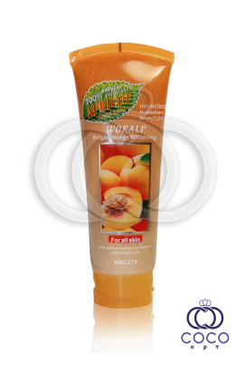 Скраб для лица Wokali Smoothing+Moisturizing Apricot с экстрактом абрикоса