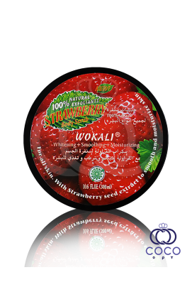 Скраб для тела Wokali Strawberry Body Scrub 300 Ml
