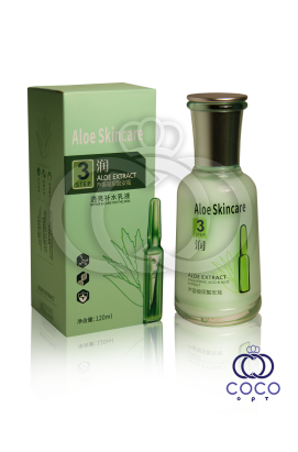 Эмульсия для лица с гиалуроновой кислотой и экстрактом алоэ Aloe Skincare Hyaluronic Acid & Aloe Extract Emultion Step 3