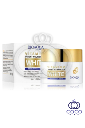Осветляющий крем для лица Bioaqua Vitamin C White Plain 50g