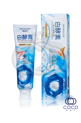 Зубна відбілююча паста Meijiangchen Whitening Enzyme Toothpaste 120g