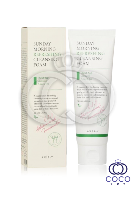Пенка для умывания Axis-Y Sunday Morning Refreshing Cleansing Foam 120ml