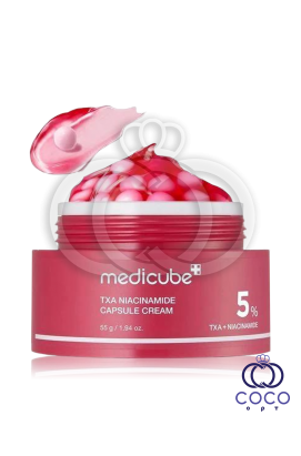 Капсульный крем с транексамовой кислотой и ниацинамидом Medicube TXA Niacinamide Capsule Cream 55g