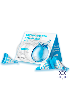 Скраб для лица FarmStay Hyaluronic Acid Baking Powder Pore Scrub с гиалуроновой кислотой 25*7 гр