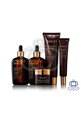 Подарочный набор IMAGES Avocado Peptide Moisturizing Suit с пептидами авокадо 
