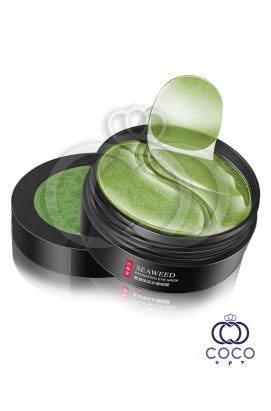 Патчи гидрогелевые Jomtam Seaweed Hydrating Eye Mask с экстрактом морских водорослей 60 штук