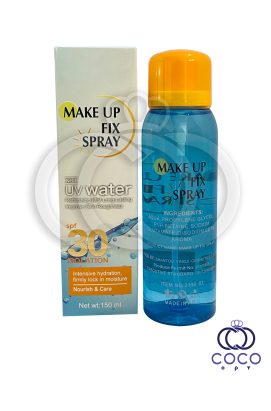 Фиксатор для макияжа Make Up Fix Spray UV Water SPF30 150 ml