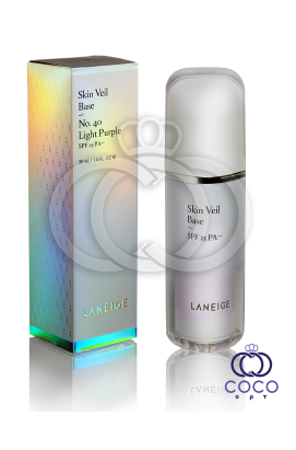 Основа под макияж Laniege Skin Veil Base № 40 Light Purple  SPF 25 PA++ (качество оригинала)