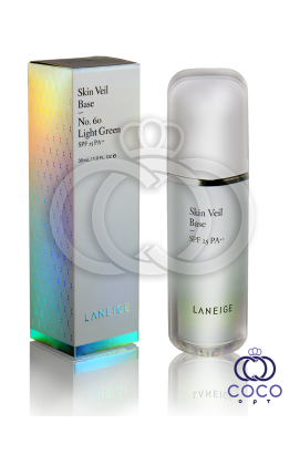 Основа под макияж Laniege Skin Veil Base № 60 Light Green SPF 25 PA ++ ( качество оригинала)