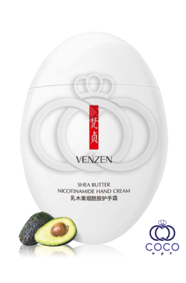 Крем для рук Venzen Shea Butter Nicotinamide Hand Cream c никотинамидом и маслом Ши 60 G