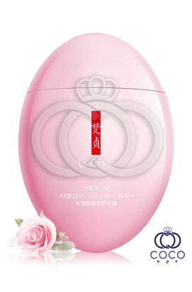 Крем для рук с розой и арбутином VENZEN The Rose Arbutin Hand Cream 60 G