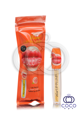 Блеск для увеличения объёма губ Vivid Lip Plumb Essence Peach с экстрактом персика