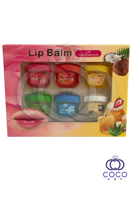 Набор бальзамов для губ Lip Balm  6*12 g