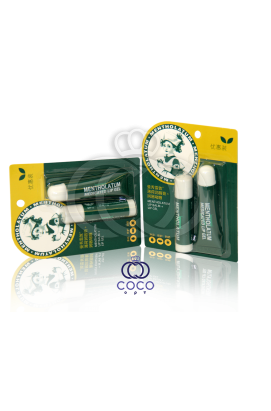 Бальзам и гель для губ Mentholatum Lip Balm+ Lip Gel