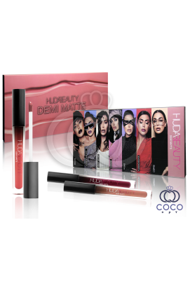 Жидкая матовая помада Huda Beauty Demi Matte 