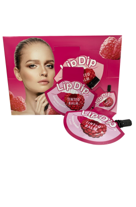 Поживний бальзам для губ з малиновим смаком Lip Dip Tinted Balm 8 ml