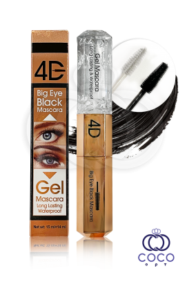 Тушь для ресниц двойная 4D Big Eye Black Mascara