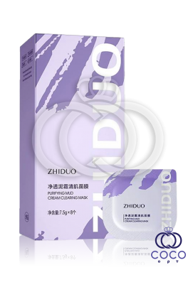Очищающая грязевая маска для лица Zhiduo 8 саше* 8 гр
