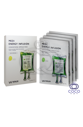 Тканевая инфузионная маска Medi Energy Infusion c омолаживающим эффектом (10 штук)