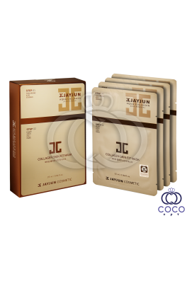 Тканевая маска Jay Jun Aqua Collagen с морским коллагеном (10 штук)