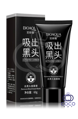 Маска - пленка для удаления черных точек с активированным углём BIOAQUA Actived Carbon Remove